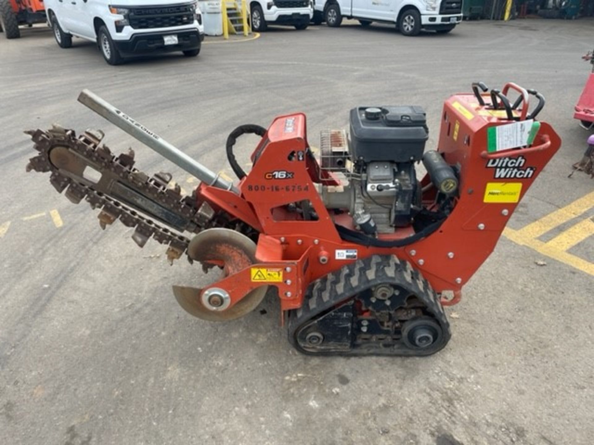 2017 Ditch Witch C16X Walk Behind Trencher - Image 2 of 19