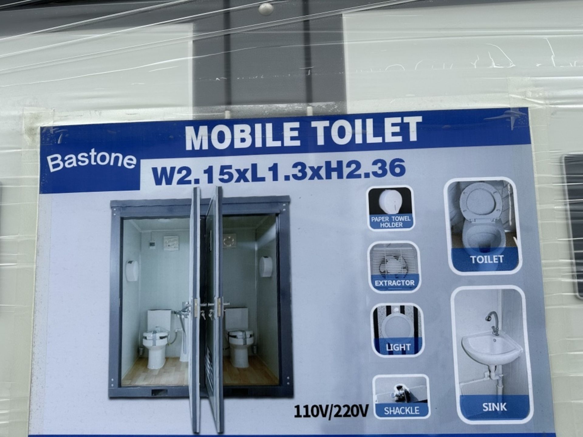 2022 Bastone Portable Toilet - Image 5 of 5