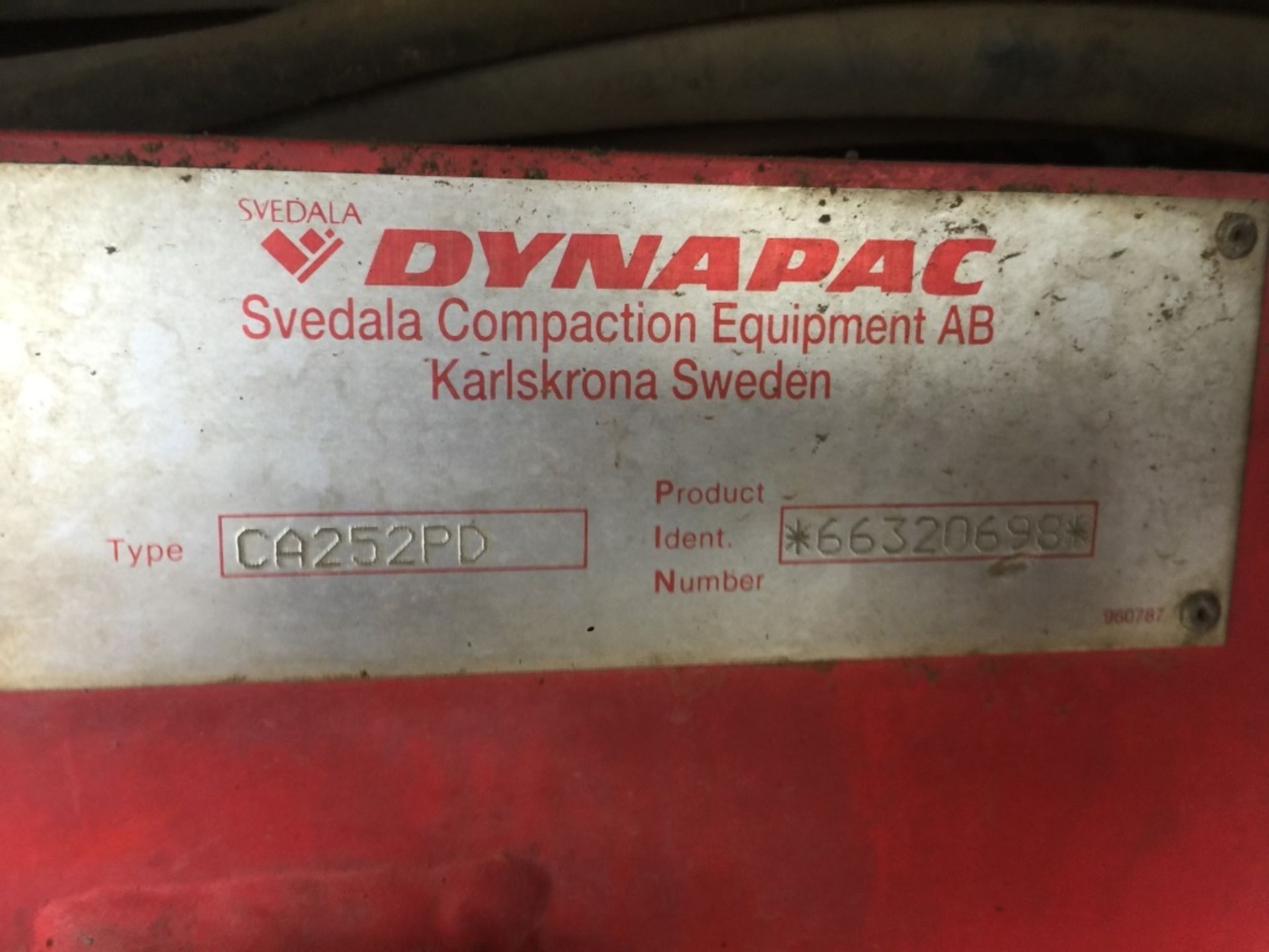 1999 Dynapac CA252 Vibratory Compactor - Image 26 of 26