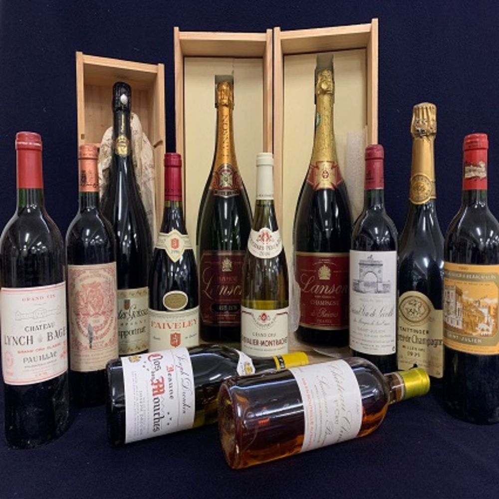 TIMED ONLINE ONLY AUCTION OF FINE WINE & CHAMPAGNE - DUTY PAID - LYING ABERGAVENNY - RECENTLY RELEASED FROM PROFESSIONAL STORAGE