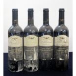 4 bts Wolf Blass President's Selection Cabernet Sauvignon 2003 South Australia i.n, bs/sl cdl