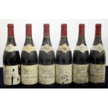 6 bts Côtes-du-Rhone Clos Mont-Olivet 2000 Les Fils de Joseph Sabon i.n, bs/sl cdl