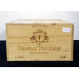 12 bts Ch. Poujeaux 2009 owc Moulis (Médoc) Cru Grand Bourgeois