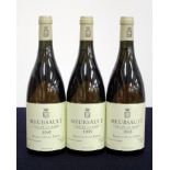 3 bts Meursault Clos de la Barre 1995 Dom des Comtes Lafon 1 i.n, 2 vts