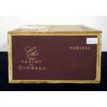 12 bts Clos du Canton des Ormeaux 2009 owc Pomerol