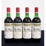 4 bts Ch. Bel-Orme, Tronquoy de Lalande 1982 Haut-Médoc Cru Bourgeois 2 ts, 2 us/ts,vsl stl