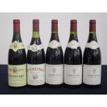 1 bt Hermitage 1986 J.L. Chave vts, vsl bs vsl scuff to label, vsl foil damage 1 bt Hermitage 1990