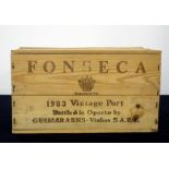 12 bts Fonseca 1983 Vintage Port owc i.n