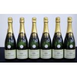 6 bts Louis Delaunay Brut Champagne NV oc