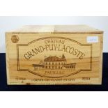 12 bts Ch. Grand-Puy-Lacoste 2009 owc Pauillac, 5me Cru Classé