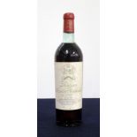 v 1 bt Ch. Mouton-Rothschild 1939 Pauillac, 1er Cru Classé us/ts, aged label