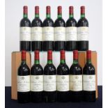 12 bts Ch. Potensac 1982 owc Potensac (Médoc) Cru Bourgeois 2 i.n, 4 vts, 6 ts, sl stl