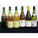 1 bt Unknown believed White Burgundy 1972 ms, bs, missing label, vintage slip torn 2 bts Meursault