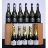 5 hf bts Marquis de Monistrol Cava Brut NV 6 bts Baron de Ley Tres Viñas Rioja Blanco Reserva 2008