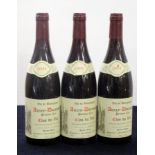 3 bts Auxey-Duresses 1er Cru 2005 Clos du Val Prunier-Damy, hf, vsl bs