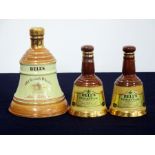 1 75-cl Bells Wade Decanter 43% 2 6 2/3-fl oz bts Bells Wade Decanter 70° proof Above three