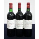 1 bt Ch. Cissac 1985 Cissac (Haut-Médoc) Cru Bourgeois Exceptionnel ts 2 bts Ch. Cissac 1990