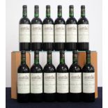 12 bts Ch. Beaumont 1986 oc Haut-Médoc, Cru Bourgeois 2 hf/i.n, 8 i.n, 1 vts, 1 ts