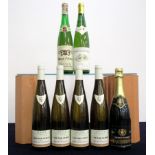 1 bt Dom des Comtes de Lupfen Muscat D'Alsace Tête de Cuvée Blanck 1981 1 bt Dom Schlumberger Muscat