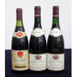 1 bt Côte-Rotie Côtes Brune et Blonde 1985 E Guigal us, vsl bs 2 bts Côte-Rotie Les Jumelles 1986