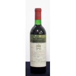 v 1 bt Ch. Mouton-Rothschild 1971 Pauillac, 1er Cru Classé, vts, foil vsl crusted, vsl glue