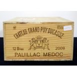 12 bts Ch. Grand-Puy Ducasse 2009 owc Pauillac, 5me Cru Classé