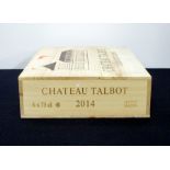 6 bts Ch. Talbot 2014 owc St-Julien, 4me Cru Classé