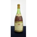 1 mag Corton-Charlemange 1960 Calvet, lms, bs, vsl torn label, shipped for Augustus Barnett & Sons