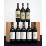 1 bt Fontodi Chianti Classico Riserva 2009 Vigna del Sorbo 2 bts Castello di Neive Santo Stefano