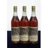 3 bts Delamain Grande Champagne Cognac 1971 landed 1974 bottled 1993 bs