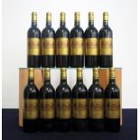 12 bts Ch. Batailley 2001 owc (2 x 6) Pauillac, 5me Cru Classé 10 hf, 1 hf/i.n, 1 ts