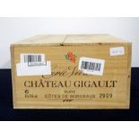 12 bts Ch. Gigault Cuvée Viva Blaye 2009 owc Côtes de Bordeaux