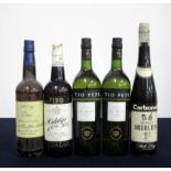 1 bt Emilio Lustau Fino Sherry NV bs 1 bt Hidalgo Fino Sherry NV 2 bts Tio Pepe Fino Muy Seco Sherry