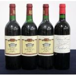 3 bts Ch. Layauga 1995 Médoc 2 i.n, 1us 1 bt Ch. Cissac 2001 Cissac (Haut-Médoc) Cru Bourgeois