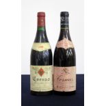 1 bt Cornas 1988 A Clape i.n, bs/sl stl 1 bt Cornas 1996 Chapoutier hf/i.n, stl Above two bottles