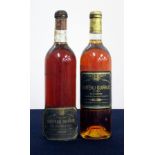 1 bt Ch. Guiraud Sauternes 1er Cru Classé 1961 ts, loose label, foil shortened by JSC 1 bt Ch.