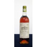 1 bt Ch. Rabaud-Promis 1983 Sauternes, 1er Cru Classé, ts, sl bs