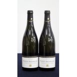 2 bts Puligny-Montrachet 1er Cru Les Folatières 2014 Dom Alain Chavy