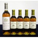 1 bt Ch. Saint-Amand 1989 Sauternes i.n 4 hf bts Ch. Saint-Amand 2007 Sauternes Above one bottle and