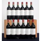 12 bts Ch. Haut-Bages-Libéral 1989 owc Pauillac, 5me Cru Classé 1 hf/i.n, 10 i.n, 1 vts