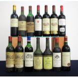 2 bts Ch. La Tour de Mons 1970 Margaux 1 lms/ms, 1 ts, Sichel slip label, sl bs, aged label, sl foil