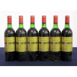 6 bts Ch. Brane-Cantenac 1978 Cantenac (Margaux) 2me Cru Classé ts