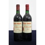 2 bts Ch-Figeac 1989 St-Émilion, 1er Grand Cru Classé i.n, sl bs, vsl scuffed label