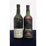 1 bt Taylor's 1966 Vintage Port us, bs 1 bt Taylor's 1982 LBV bottled 1987 base of neck, bs Above