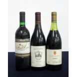 1 bt Penfolds The Magill Estate 1985 i.n, stl/sl bs 1 bt Taltarni Shiraz 1988 Victoria i.n, vsl bs 1