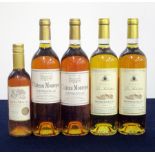 1 hf bt Croix Milhas 3 YO Rivesaltes Ambré Vin Doux Naturel NV sl bs 2 bts Ch. Monrepos 1990