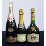 1 bt Pommery Brut Rosé Champagne NV 1 hf bt Bissinger & Co Brut Champagne NV sl bs 1 bt Albert Le