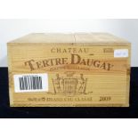 12 bts Ch. Têrtre-Daugay 2009 owc St-Émilion Grand Cru Classé