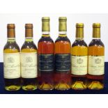 2 hf bts Clos L'Abeilley 1990 Sauternes i.n 2 hf bts Ch. Guiraud 1999 Sauternes, 1er Cru Classé