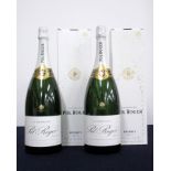 2 magnums Pol Roger Brut Reserve Champagne NV ind oc